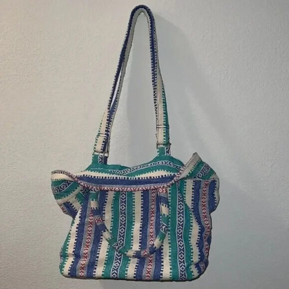 All'asta Tote Beach Vacation‎ Bohemian Bag EUC
